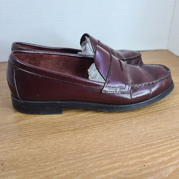 G.H. Bass Larson Weejuns Styled Dress Shoes, Size: 4, Color: Burgundy - Picture 8 of 14